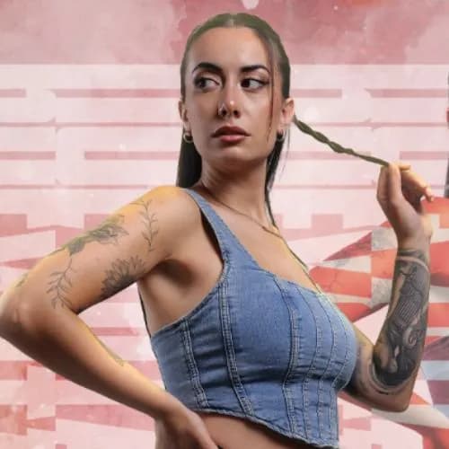Músico y componente Carmen Piñeiro