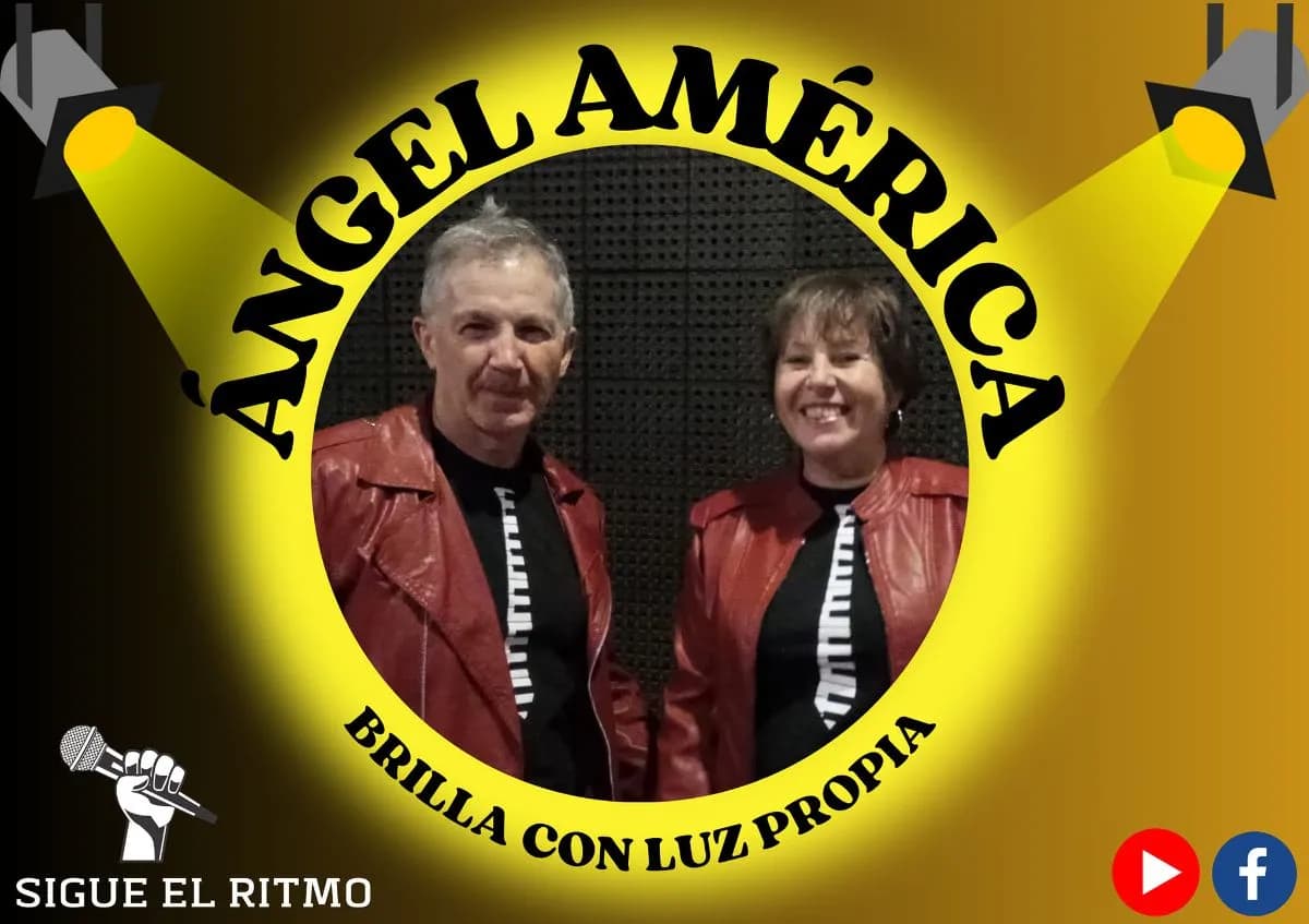 Espectáculo en vivo de la orquesta Dúo Ángel América