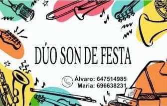 Espectáculo en vivo de la orquesta Dúo Son De Festa