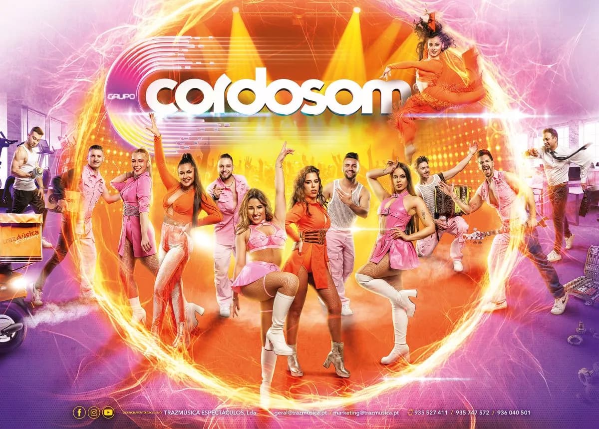 Espectáculo en vivo de la orquesta Grupo Cordosom