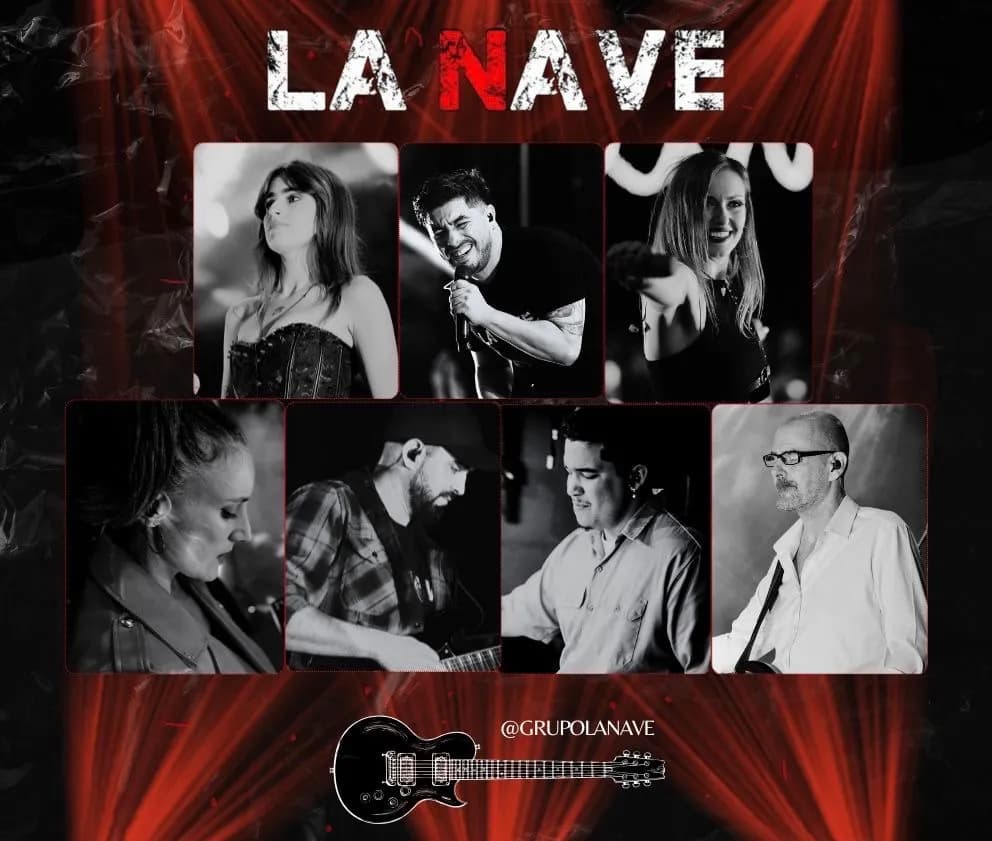 Espectáculo en vivo de la orquesta Grupo La Nave