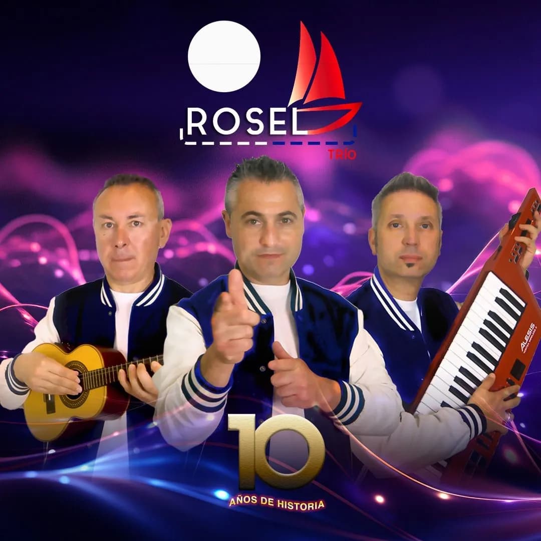 Espectáculo en vivo de la orquesta Trío Rosel