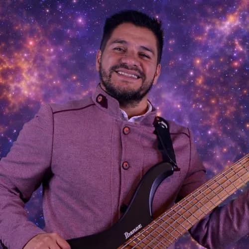 Músico y componente David Aburto Hernández